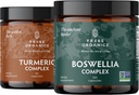 TRIBE ORGANICS Resilience Duo - Turmeric Curcumin C3 Kompleksi + Boswellin Super + Ginger + Bioperine