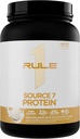 Kural 1 Kaynak 7 Protein – Decadent Flavor, Velvety Smooth Texture, 22g Anytime protein ve 10g Doğal Occurring EAAs Per 7 Premium Kaynaklardan (1.8 Pounds*, Vanilla Ice Cream)