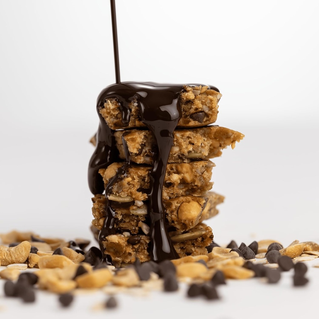 PROBAR - GO Energy Bars - Peanut Butter Chocolate Chip - Gluten-Free, Non-GMO, Whole-Food Materials Snack Bars (12))