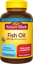 Nature Made Fish Oil Omega 3 Supplements, 1000 mg Softgels, Omega 3 Fish Oil for Health Heart Support, 90 Softgels, 45 Day Supply