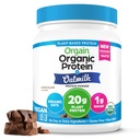 Orgain Organic Vegan Protein Toz + Oat Milk, Chocolate - 20g Plant Temel Protein, Gluten Free, No Dairy, Soy veya Lactose Malzemeler, Low Sugar, Non-GMO, Kosher, For Shakes & Smoothies - 1.05lb