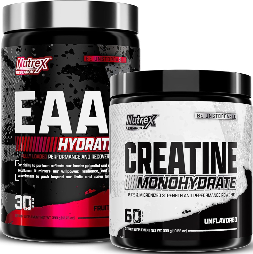 Nutrex Research EAA Hydration Fruit Punch &tine Cyhidrat Toz