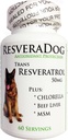 Resveradog: Köpek 99 Tran Resveratrol Tozu Argintine Beef Liver, MSM & Chlorella