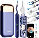 BEBIRD Flex Ear Wax Removal Tool Camera, FSA HSA Eable Materials, Wireless Smart Visual Ear Temizlik Kit with 13-Piece Tips, HD Camera Ear Autoscope with Tweezers, Earsight Plus B31R Earwax Better