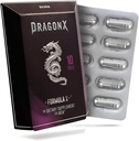 DRAGONX Silver Male Supplement for Stamina, Strength, Energy, Endurance and Drive. Hızlı Acting, Long Lasting Formula | 10 Capsules