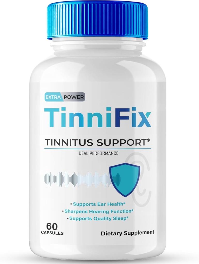 Tinnifix εμβοές ανακούφιση για το δαχτυλίδι αυτιά κάψουλες - Σύνθετη υποστήριξη συμπλήρωμα ακοής χάπια Φόρμουλα, Tinnifix χάπια Διατηρήστε υγιή ακοή, Όλα φυσική υγεία του αυτιού, Tinni Fix Κριτικές (60 κάψουλες)
