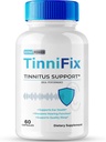 Tinnifix εμβοές ανακούφιση για το δαχτυλίδι αυτιά κάψουλες - Σύνθετη υποστήριξη συμπλήρωμα ακοής χάπια Φόρμουλα, Tinnifix χάπια Διατηρήστε υγιή ακοή, Όλα φυσική υγεία του αυτιού, Tinni Fix Κριτικές (60 κάψουλες)