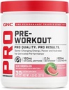 GNC Pro Performance Pre Workout Toz for Men and Women, Energy, Hydration, and Focus, Sugar Free, Gluten Free, Performance Supplement, Watermelon, 30 Hizmet