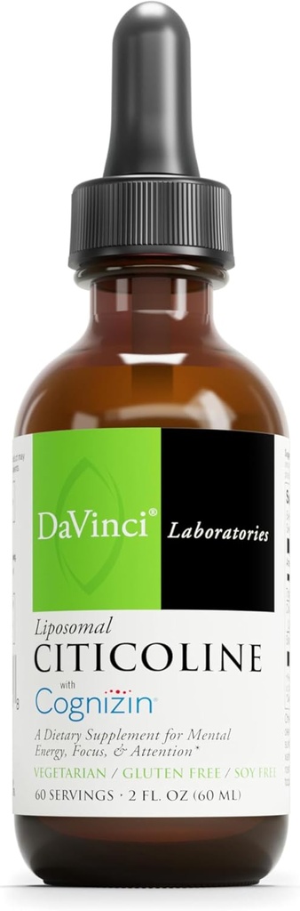 DaVinci Εργαστήρια - Λιποσωμική Κιτολίνη - 60 εξυπηρετήσεις - 2 Fl Oz