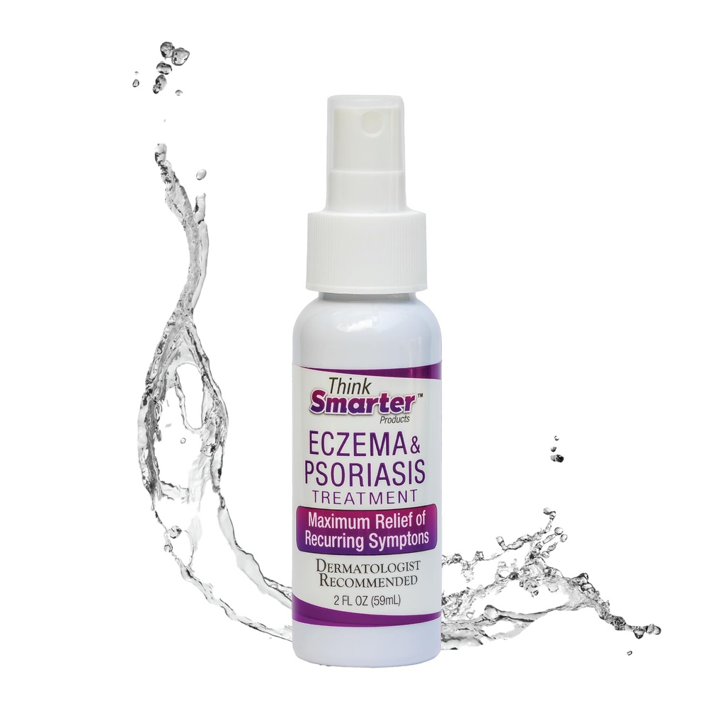 Eczema & Psoriasis Terapisi, Hipo klorus asit (HOCl) Skin & Scalp için sprey, Doğal Itch Relief, Hipoallergenic, No Sting, Safe for All Ages, 2oz Spray