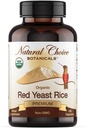 Certified Organic Red Yeast Rice Supplement - 120 Κάψουλες, 2 Μήνες προσφοράς