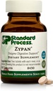 Standart Süreç Zypan - Digestive Health Support Supplement - HCI Supplement with Pancreatin, Betaine Hydrochloride & Pepsin - Destek Macronutrient Digestion - 90 Tabletler