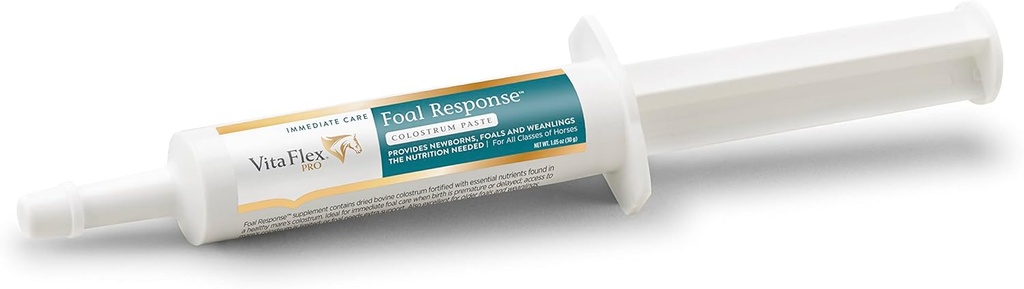 Farnam Vita Flex Pro Foal Supplement ve Response, Immediate Care Colostrum Paste 1.05 Ounces
