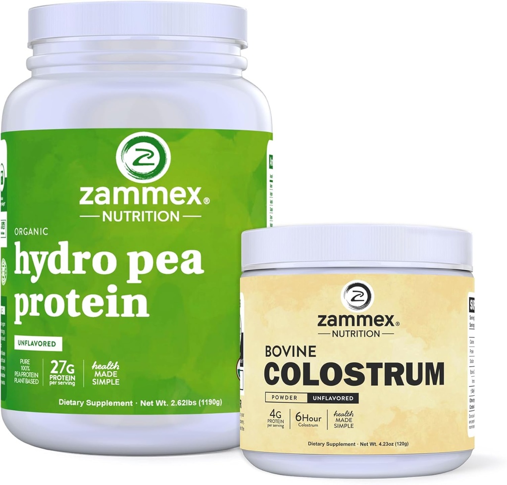 Zammex Pea Protein Toz + Bovine Colostrum Toz