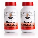 Christopher's Original Formulas Liver & Gallbladder Formula Capsules - Συμπληρώματα χοληδόχου κύστης με Digestive Ένζυμα - Υποστηρίζει Digestive System με φυσικά βότανα - Συσκευασία των 2
