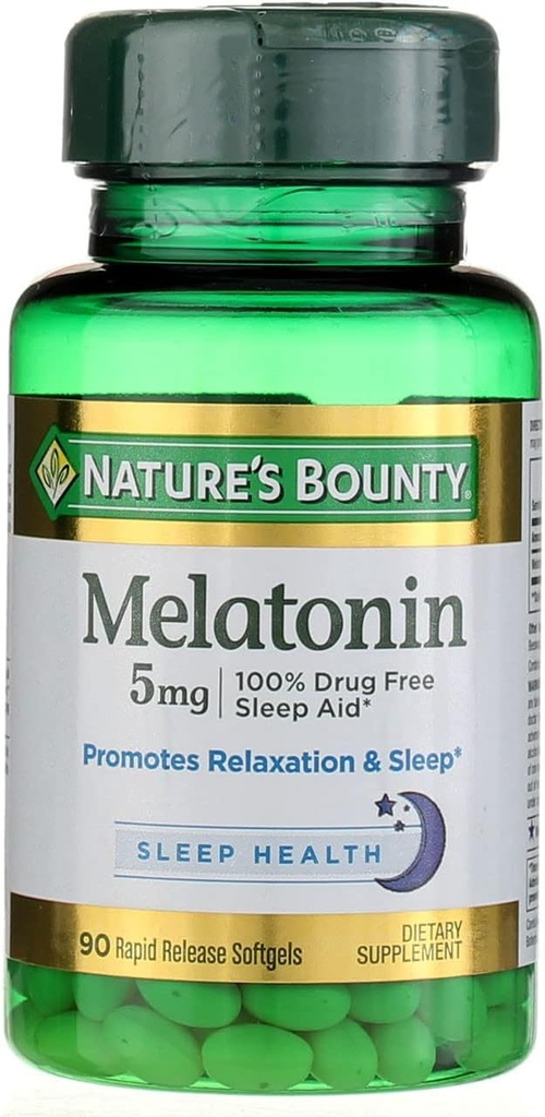 Nature's Bounty Melatonin 5 mg, 60 Tablet