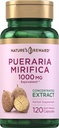 Piping Rock Pueraria Mirifica Capsules | 120 Pills | Herb Extract Supplement | Gluten Free, Non-GMO | by Nature's Reward