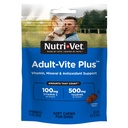 Nutri-Vet Adult-Vite Plus Dog Multivitamin Soft Chews, Daily Dog Supplement with Vitamins Minerals and Antioksis, Supports Skin, Immune, Ortak ve Gut Health, Tasty Chicken Flavor, 70 Count