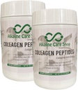 Bazil Bakım | Kadınlar ve Erkekler için Hidrolyzed Collagen Peptides | Saç için Multi-Type Unflavored Collagen Toz, Bones, Skin, Nails & Ortaklar | 10g Collagen Peptides per Service | Set of 2 | 21Oz (600g)