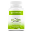 Multi Collagen Capsule Capsules - Non-GMO&Gluten Free Type I, II, III, V, X Hydrolyzed Collagen Supplements with C - Supports Health Hair, Skin, Nails, & Commons - 120 CPS