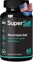 Keto Electrolyte συμπλήρωμα, δισκία αντικατάστασης αλάτων για ταχεία στοματική ενυδάτωση & μετά την αποκατάσταση προπόνησης, μαγνήσιο, ψευδάργυρο, νάτριο, χαλκός 