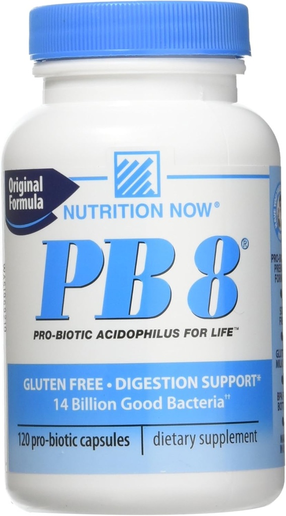 PB8 Asitofilus Probiyotik, 120 Kont, (Value Pack of 3)