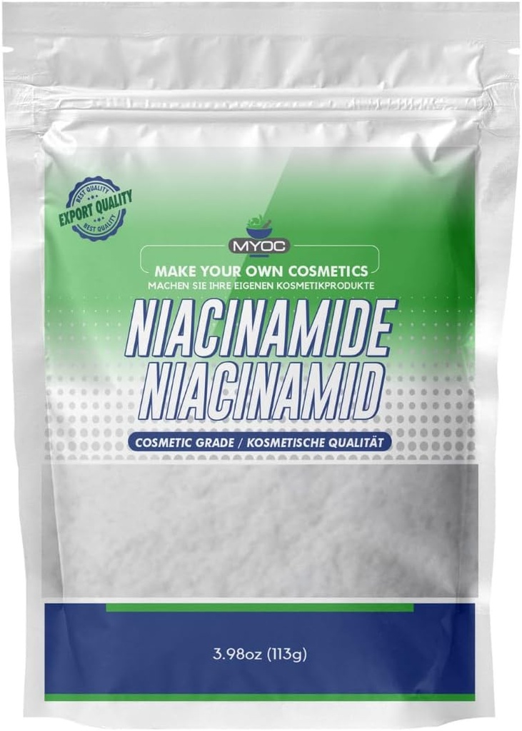 Niacinamid Toz | Kozmetik Grade | DIY Skincare & Beauty Formulations - 113 g / 3.9 Oz