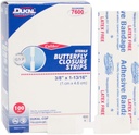 Dukal Butterfly Closure Strips. 100 Yapıştırıcı Yaranın Paketleri Bandages. Yara Koruma için Sterile Bandages. Tek kullanım. Bireysel olarak yuvarlandı. Uygulama için kolay.
