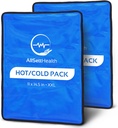 Injuries Reusable | 11" x 14.5" - 2 Pack XL | Hot & Cold Pack | Büyük Buz Paketi Back Pain Relief için, Flex When Don | Cold Compress for Back, Diz, and Roof Injuries