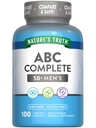 Nature's Truth Men's 50+ Multivitamin | A, C, E, B6 & B12 | 100 Count | Non-GMO & Gluten Free