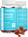 Ceylon Cinnamon Gummies, Sugar-Free Berberine 1500 mg ve Ceylon Cinnamon 500 mg, Yüksek Potency Berberine Gummies with Magnezyum Complex and Milk Thistle, 60 Gummies