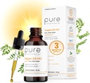 Pure Therapro Rx Vegan D3 + K2 Organic 100% Liposomal 10ml Made in USA 3 Month Supply 