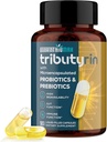 Gut & Immune 800 mg için Tributyrin Supplement | Microencapsated Probiyotiks & Prebiyotiks - Advanced Liquid-Filled Tributyrin Complex, Gluten Free, 90 Capsules