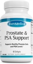 EuroMedica Prostate and PAS Support - Diyetary Supplement for Health Prostate & Hormon Balance Support - Herbal Supplement with Curcumin, Turmeric Essential Oil & Grape Tohum Ekstraksiyonu - 60 Softgels