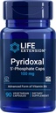 Life Extension Pyridoxal 5-Phosphate Caps 100 mg P5P, 90 Veg Capsules - Gelişmiş Vitamin B6 Supplement