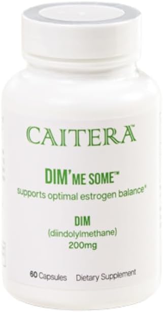 DIM'me Some | Diindolylmethane Diyeter Supplement 200 mg | Hormon Dengesi | Cruciferous Sebzeler + Antioksik Faydaları | Vegan 60 Capsules