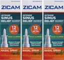 Zicam Intense Sinus Relief, Ψύξη Μέντχολ & Ευκάλυπτος Αντλία 0.5 fl oz (Quantity of 3)