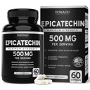 Epicatechin Access 500 mg Per Service (60 Capsules) Myostatin Inhibitor, Myostatin Blocker for Lean Muscle, Nitric Hoffman, Stamina & Endurance – Non GMO, Vegan Supplement & Third Party Tested