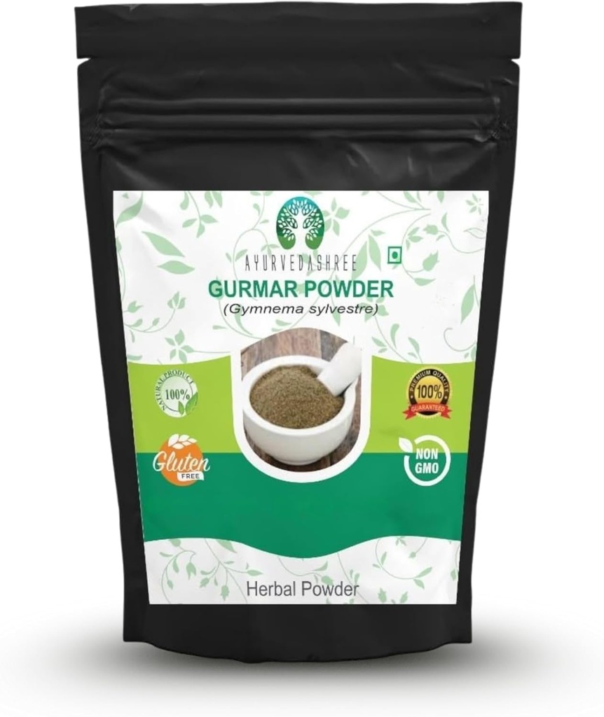 Gymnema Sylvestre Leaf Toz 100 Gm I Gurmar Toz I Non GMO I Gluten-Free, Vegetarian