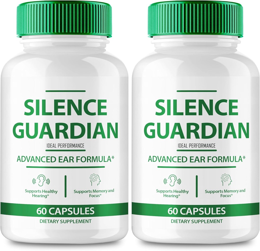 The Silence Guardian Tinnitus Relief For Ringing Ears Capsule, Silence Guardian Ring Clear Tinnitus Pills, SilenceGuardian Earnitus Supplement, Ear Ringing Tinnitus, SilenceGuardian Yorumlar (2 Pack)
