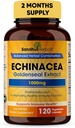 SANDHUHERBALS Sandhu Herbals Echinacea Goldenseal 1000 Mg 120 Κάψουλες 