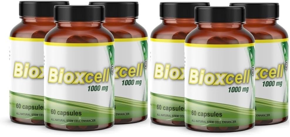 Bioxcell Yeni Version Celulas Madres (6 Şişe) 1000 mg Stem Geliştirilmiş Hücre Aphanizomenon Flos-aquae