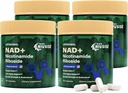 Συμπλήρωμα NAD, NAD Νικοτιναμίδη Ριβοζίδιο 900 Mg για άνδρες και γυναίκες, Λιποσωμική NAD+ Συμπλήρωμα με Nicotinamide Riboside, Resveratrol & Quercetin, Ενέργεια, Boost NAD+, 400 κάψουλες