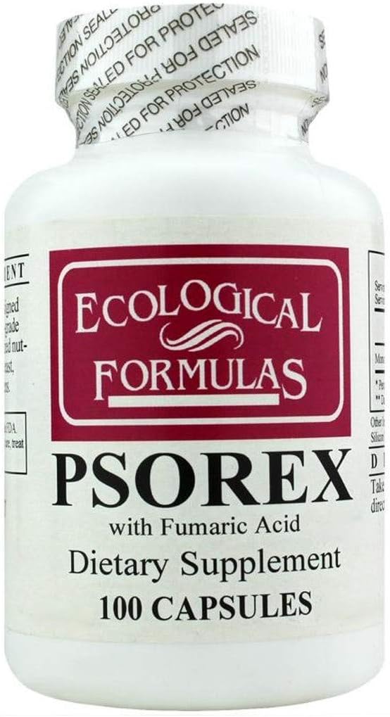 Οικολογικές Φόρμουλες Psorex με Fumaric Acid, White, 100 Count