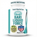 Bari Liquid Force One a Day Bariatric Multivitamin with Iron – Hızlı Abxia Gel Gastrik Kollar, Bypass, Duodenal Switch – Superfood Assembly - Bariatric Kadın ve Erkekler için Sahip Olmak Gerekiyor