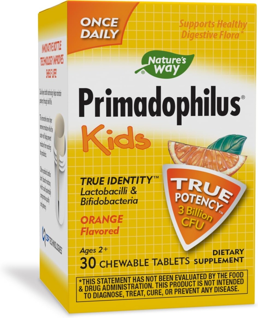 Nature's Way Primadofilius Kids 3 Milyar, 30 Chewables
