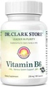 Clark Vitamin B6 συμπλήρωμα, 230mg, 100 κάψουλες