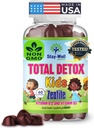 Natural Zeolite Heavy Metal Detox Kids, Chewable Gummy, Micronized Zeolit, Total Body Metal Cleanse, Toxin Cleanse, Non-GMO, 60 karma Gummies