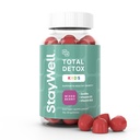 Stay-Well Naturals Natural Zeolite Heavy Metal Detox Kids, Chewable Gummy, Micronized Zeolite, Total Body Metal Cleanse, Toxin Cleanse, Non-GMO, 60 Mixed Berry Gummies
