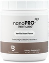 Biopharma Scientific Nanopro Immune: Whey Protein Powder for Immune Support & Exercise Recovery with Colostrum, Glutathione, Proline Πλούσια Πολυπεπτίδια, Vanilla Bean Flavor, 30 Servings